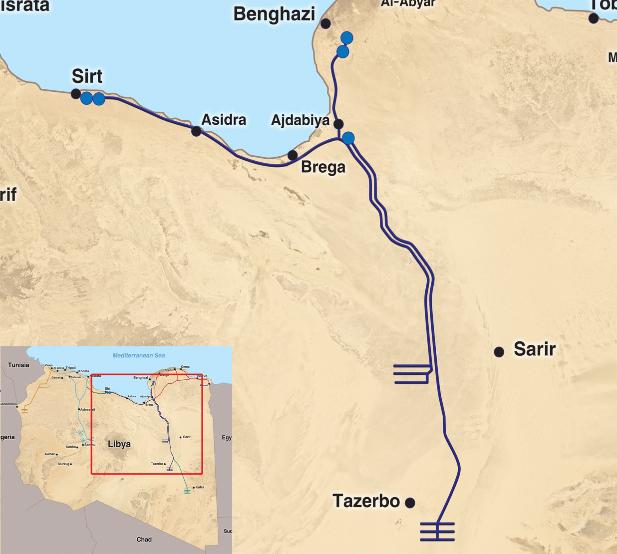 Sarir-Sirt/Tazerbo-Benghazi