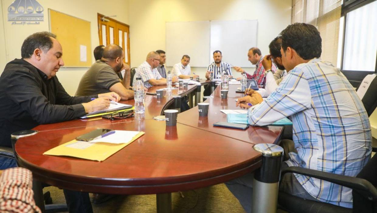 الاجتماع الاول للنقابة العامة لمستخدمي جهاز النهر الصناعي